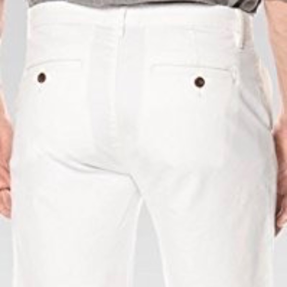 PAIGE Men's Thompson Cotton Flat-Front Shorts - 33 - Picture 10 of 13